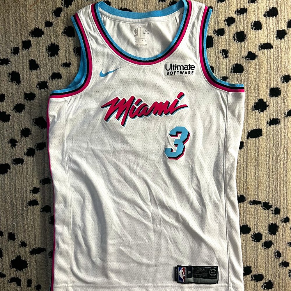NBA Dwayne Wade Miami Jersey